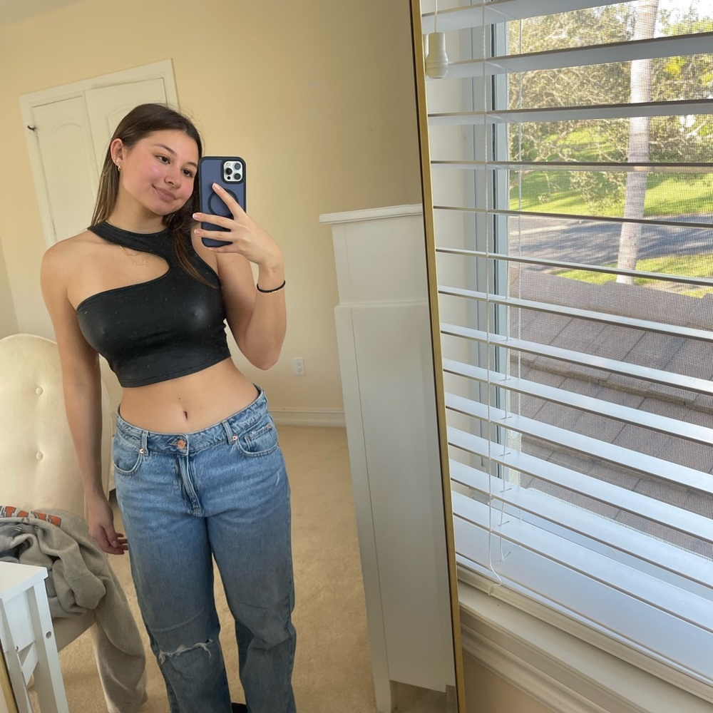 Leather top